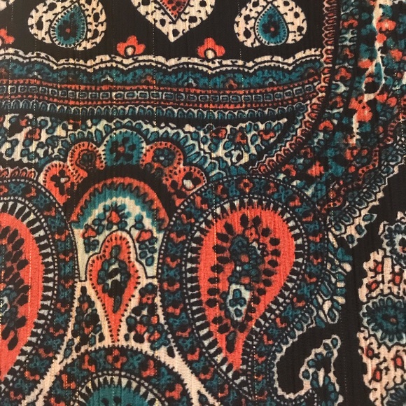 Boho paisley Bell Sleeve dress - Picture 8 of 8